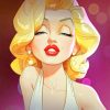 Marilyn Monroe paint By Numbers