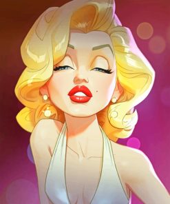 Marilyn Monroe paint By Numbers