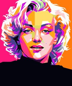 Mariyln Monroe paint by numbers