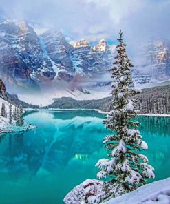 Moraine Lake paint By Numbers