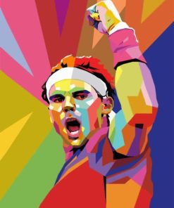 Nadal Pop Art paint by numbers