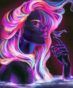 Neon Art paint By Numbers