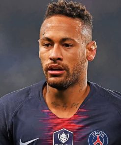 Neymar paint by Numbers