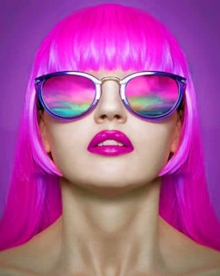 Pink Lady paint By numbers