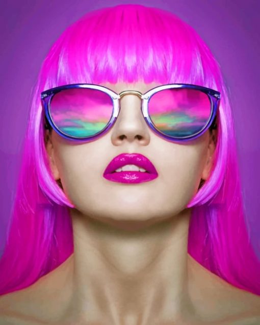 Pink Lady paint By numbers