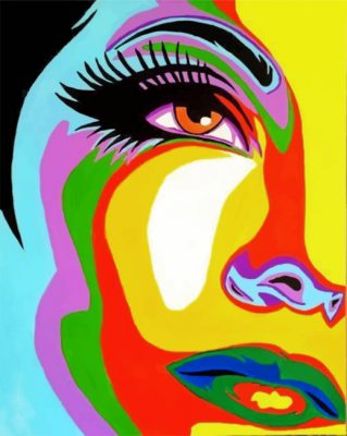 Pop Art paint by Numbers