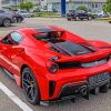 Red Ferrari paint by Numbers