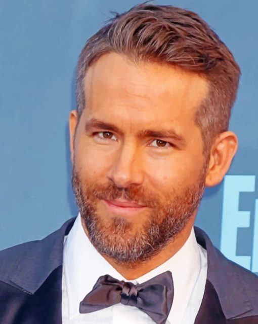 Ryan Reynolds paint By Numbers