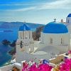 Santorini Greece paint By Number