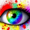 Splash Eye paint By Numbers