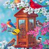 Spring Birds paint by numbers