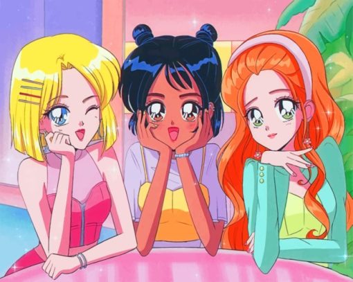 Totally Spies paint By Numbers