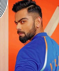 Virat Kohli paint By Numbers