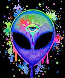 Trippy-Alien-paint-by-numbers