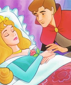 Sleeping Beauty paint by numbers