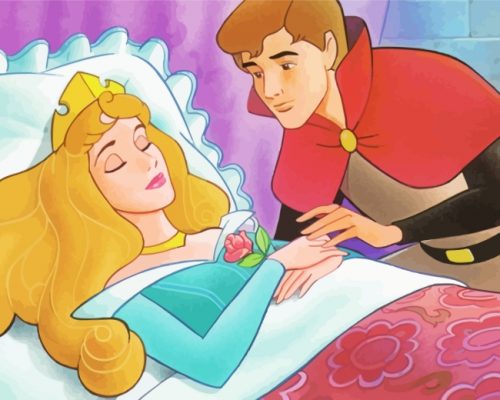 Sleeping Beauty paint by numbers