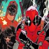 Batman And Deadpool paint by numbers