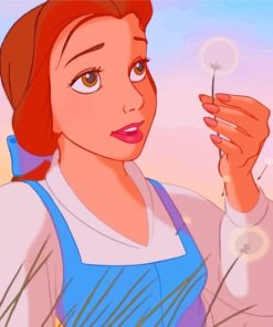 Belle Princess Disney paint by numbers