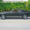 Black Ford Mustang Car paint by numbers