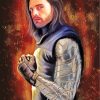 Bucky Barnes paint by numbers