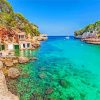 Cala Lombards Majorca paint by numbers