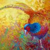 Colorful Pheasant Bird paint by numbers