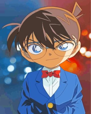 Conan Edogawa Anime paint by numbers