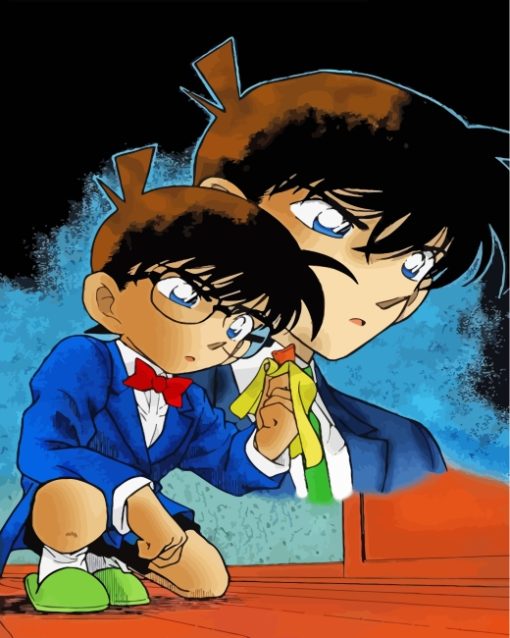 Detective Conan Anime paint by numbers