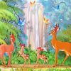 Disney Bambi Cartoons Movie paint by numbers