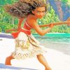 Disney Princess Moana paint by numbers