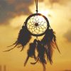 Dream Catcher Silhouette paint by numbers