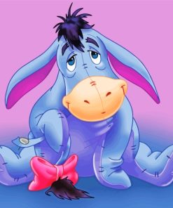 Eeyore Winnie The Pooh paint by numbers