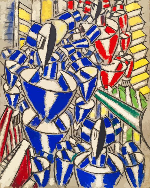 Exit The Ballets Russes paint by numbers
