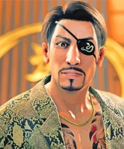 Goro Majima Sega Yakuza paint by numbers