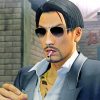 Goro Majima Smoking paint by numbers