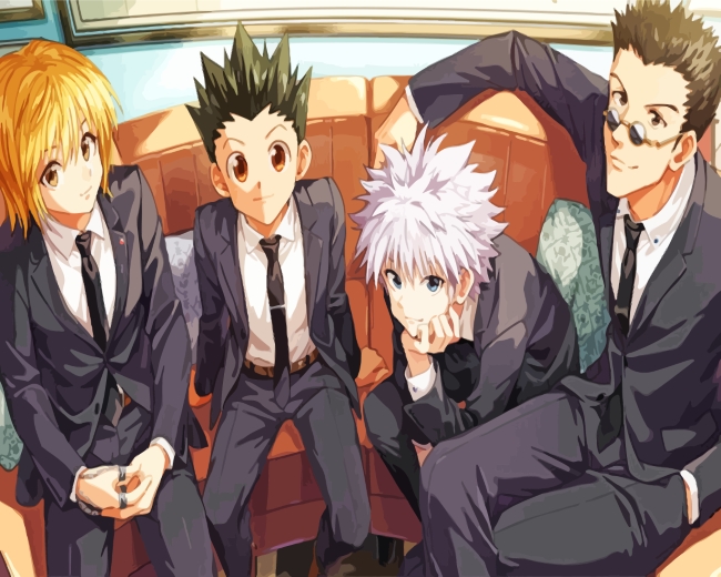 Hunter X Hunter Anime paint by numbers