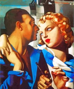 Idyll By Lempicka paint by numbers