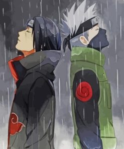 Itachi And kakashi Hatake paint by numbers