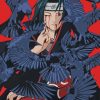Itachi Uchiha And Crows paint by numbers