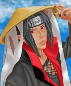 Itachi Uchiha Art paint by numbers