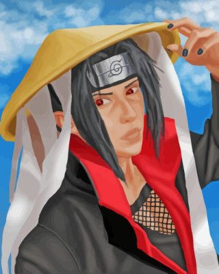 Itachi Uchiha Art paint by numbers