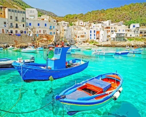 Italy Sicily Island paint by numbers