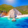 Kefalonia Fteri Beach paint by numbers