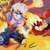 Japanese Anime Katsuki Bakugo paint by numbers