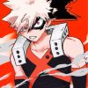 Katsuki Bakugo Anime paint by numbers