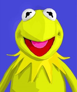 Kermit Illustration paint by numbers