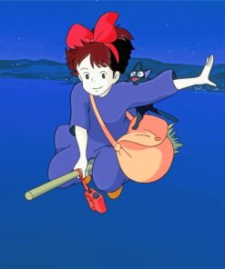 Kikis Delivery Service paint by numbers