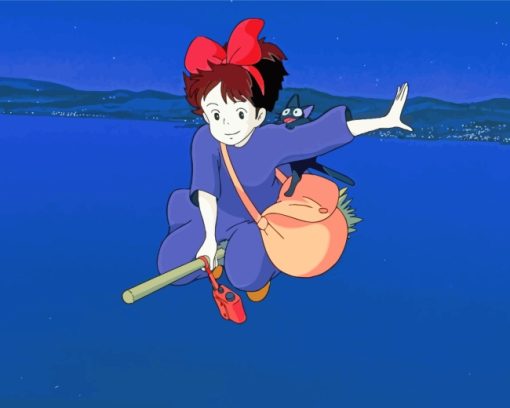 Kikis Delivery Service paint by numbers