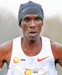 Kipchoge Runner paint by numbers