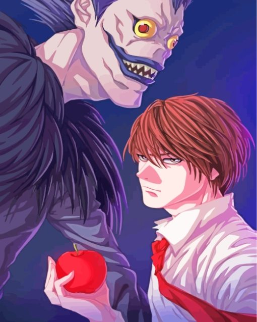 Ryuk And Kira Characters paint by numbers